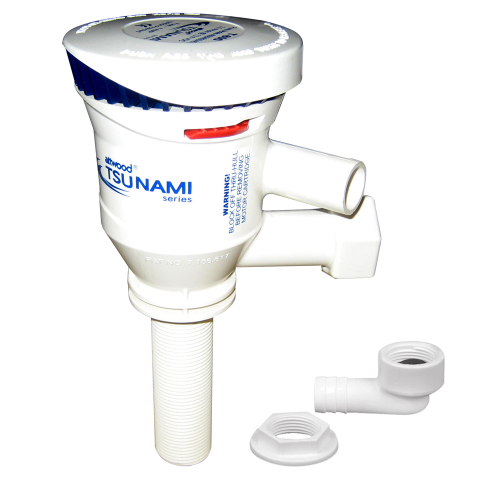 Attwood Marine - Attwood Tsunami T800 Dual Outlet Aerator Pump - 12V