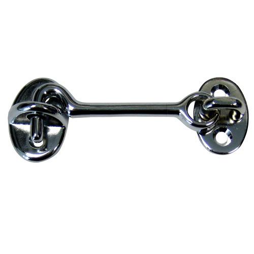 Whitecap - Whitecap Cabin Door Hook - CP/Brass - 3"