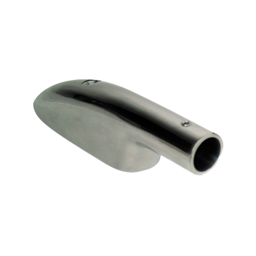 Whitecap - Whitecap End-Top Mounted 90° - 316 Stainless Steel - 7/8" Tube O.D.