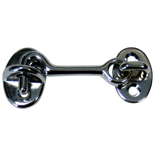 Whitecap - Whitecap Cabin Door Hook - CP/Brass - 2"