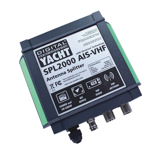 Digital Yacht - Digital Yacht SPL2000 VHF/AIS Powered Antenna Splitter
