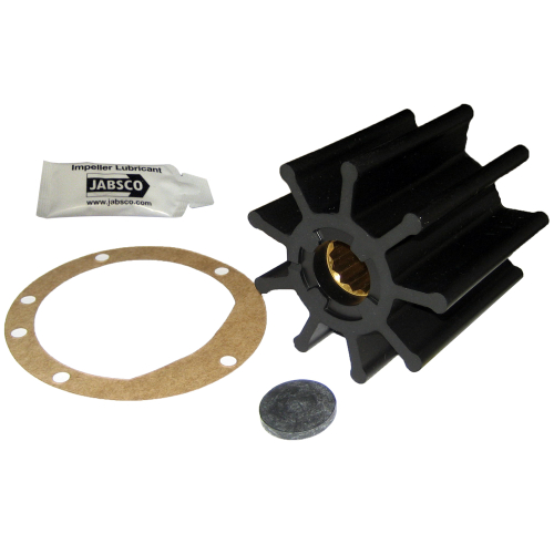 Jabsco - Jabsco Impeller Kit - 9 Blade - Nitrile - 3-3/4" Diameter x 3-1/2" W, 1" Shaft Diameter