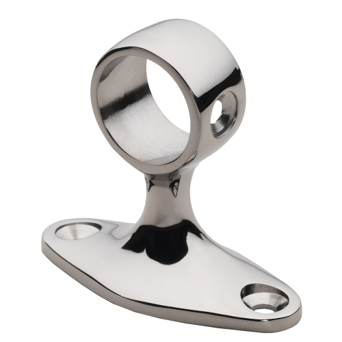 Whitecap - Whitecap 90&#176; Handrail Stanchion - Center - 316 Stainless Steel - 7/8" Tube O.D.
