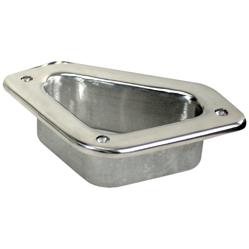 Whitecap - Whitecap Hawse Pipe - 316 Stainless Steel - 4-3/4" x 2-3/4"