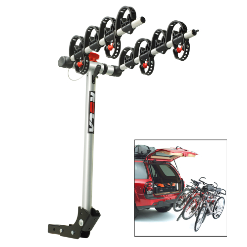 ROLA - ROLA Bike Carrier - TX w/Tilt & Security - Hitch Mount - 4-Bike