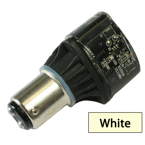 Lunasea Lighting - Lunasea Single-Color LED Replacement Bulb - 10-30VDC - White