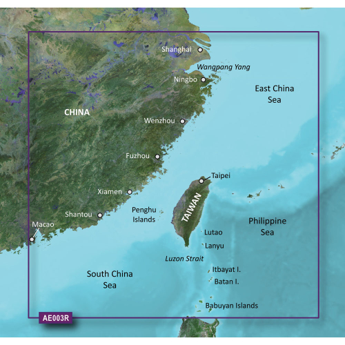 Garmin - Garmin BlueChart&reg; g2 Vision&reg; HD - VAE003R - Taiwan - microSD&trade;/SD&trade;