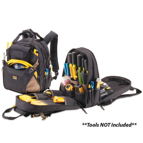 CLC Work Gear - CLC 1134 44 Pocket Deluxe Tool Backpack