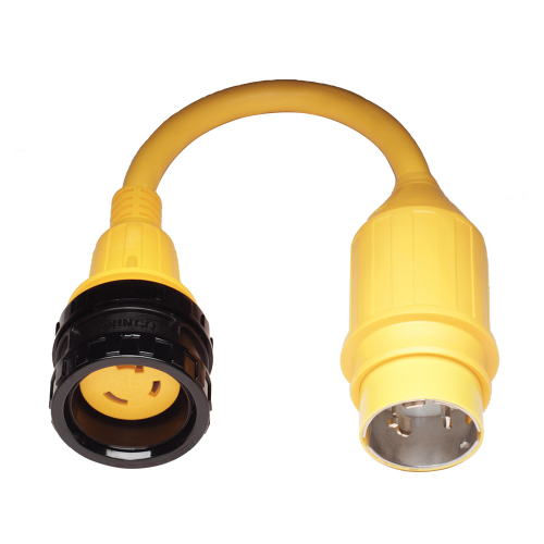 Marinco - Marinco Pigtail Adapter, 30A Locking to 50A Locking