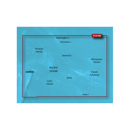 Garmin - Garmin BlueChart&reg; g2 Vision&reg; HD - VPC019R - Polynesia - microSD&trade;/SD&trade;