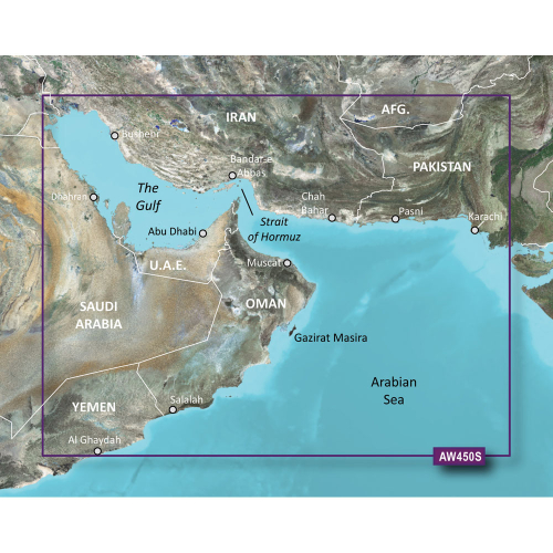 Garmin - Garmin BlueChart&reg; g2 Vision&reg; HD - VAW450S - The Gulf - microSD&trade;/SD&trade;