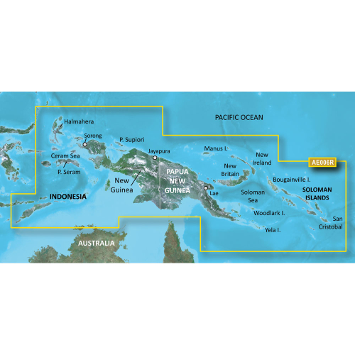 Garmin - Garmin BlueChart&reg; g2 Vision&reg; HD - VAE006R - Timor Leste/New Guinea - microSD&trade;/SD&trade;