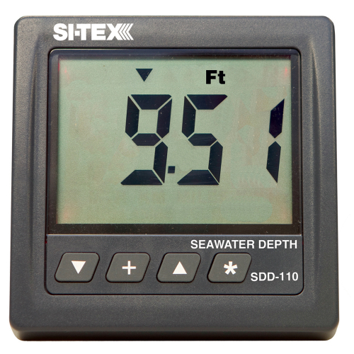 SI-TEX - SI-TEX SDD-110 Seawater Depth Indicator - Display Only