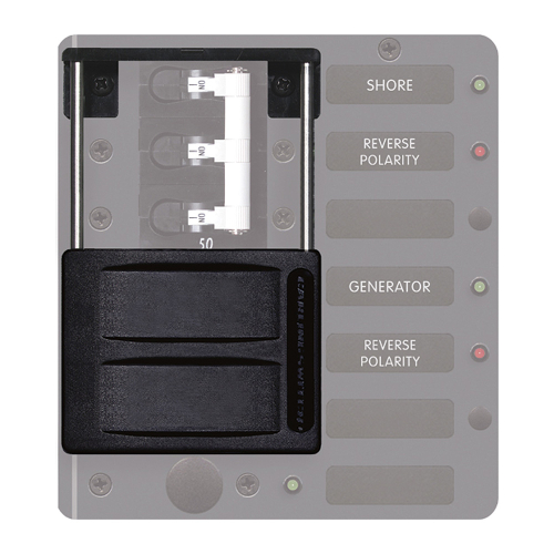 Blue Sea Systems - Blue Sea 4131 Lockout Slide 2 Position 3 Pole C-Series