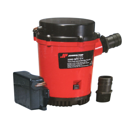 Johnson Pump - Johnson Pump 2200GPH Ultima Combo Auto Bilge Pump - 12V