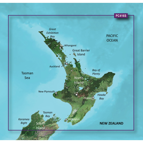 Garmin - Garmin BlueChart&reg; g2 Vision&reg; HD - VPC416S - New Zealand North - microSD&trade;/SD&trade;