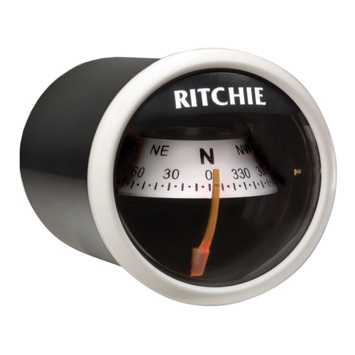 Ritchie - Ritchie X-21WW RitchieSport Compass - Dash Mount - White/Black