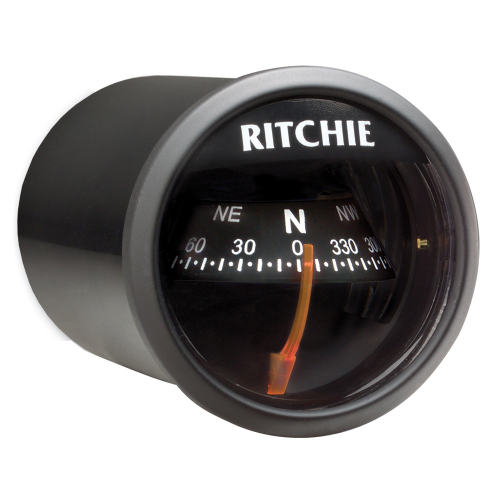 Ritchie - Ritchie X-21BB RitchieSport Compass - Dash Mount - Black/Black