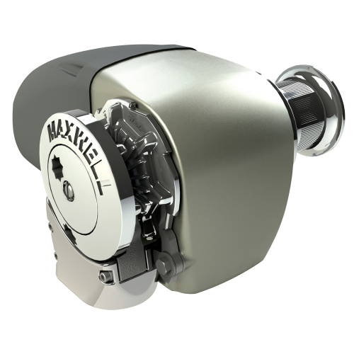 Maxwell - Maxwell HRC10 Horizontal Rope Chain Windlass - 12V Capstan 3/8" Chain, 5/8" Rope