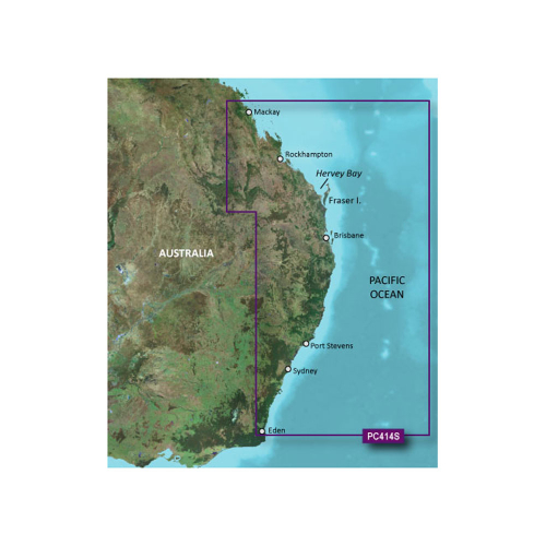 Garmin - Garmin BlueChart&reg; g2 Vision&reg; HD - VPC414S - Mackay to Twofold Bay - microSD&trade;/SD&trade;