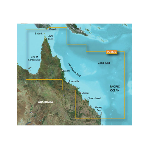Garmin - Garmin BlueChart&reg; g2 Vision&reg; HD - VPC413S - Mornington I. - Hervey Bay - microSD&trade;/SD&trade;