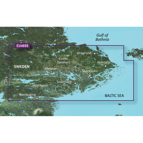 Garmin - Garmin BlueChart&reg; g3 Vision&reg; HD - VEU469S - Stockholm &amp; M&auml;laren - microSD&trade;/SD&trade;
