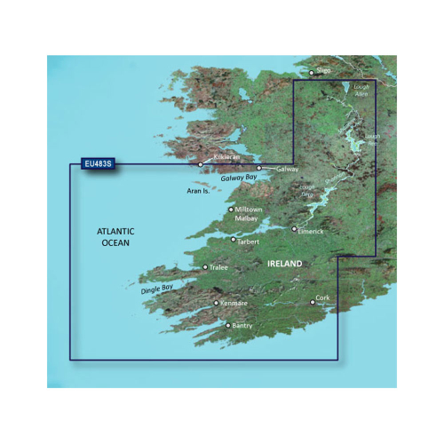 Garmin - Garmin BlueChart&reg; g3 Vision&reg; HD - VEU483S - Galway Bay to Cork - microSD&trade;/SD&trade;