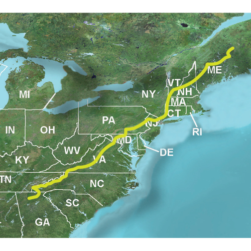 Garmin - Garmin Trailhead Series f/Appalachian Trail - microSD&trade;/SD&trade;