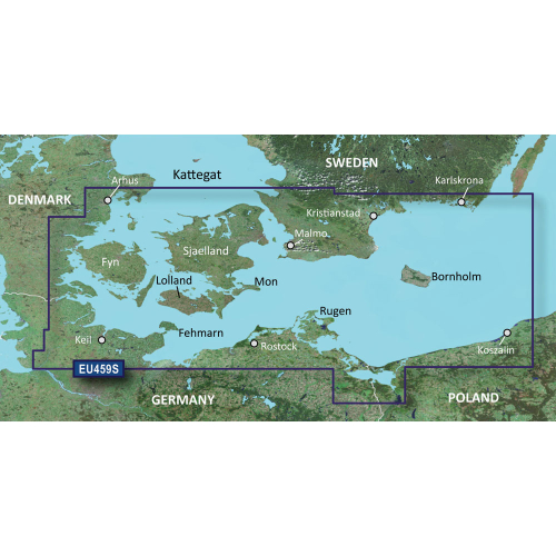 Garmin - Garmin BlueChart&reg; g3 Vision&reg; HD - VEU459S - &Aring;rhs-Kiel-Koszalin - microSD&trade;/SD&trade;