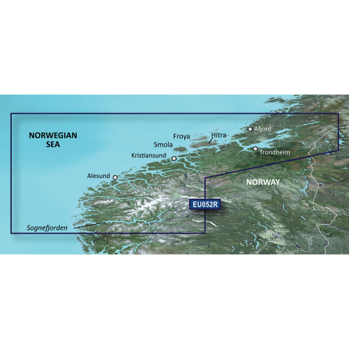 Garmin - Garmin BlueChart&reg; g3 Vision&reg; HD - VEU052R - Sognefjorden - Svefjorden - microSD&trade;/SD&trade;