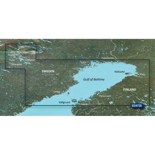 Garmin - Garmin BlueChart&reg; g3 Vision&reg; HD - VEU473S - Gulf of Bothnia, North - microSD&trade;/SD&trade;
