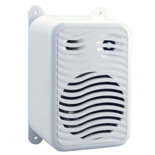 Poly-Planar - Poly-Planar MA-9020 100 Watt Gunwale Mount Speakers - White