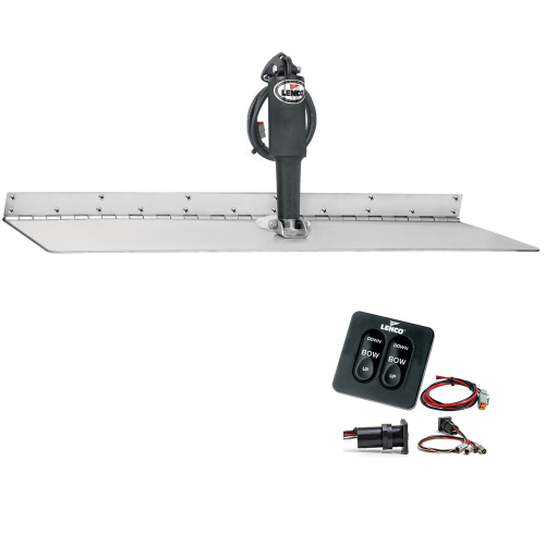 Lenco Marine - Lenco 12" x 18" Super Strong Trim Tab Kit w/Standard Tactile Switch Kit 12V