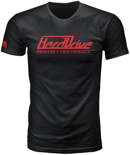 HardDrive - HardDrive Harddrive T-Shirt - 800-0203X - Black/Red - X-Large