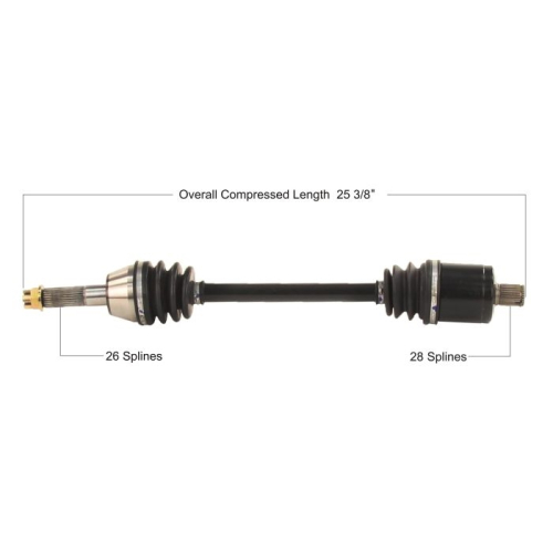 TYTANEUM - TYTANEUM OE Style CV Axle - POL-7084