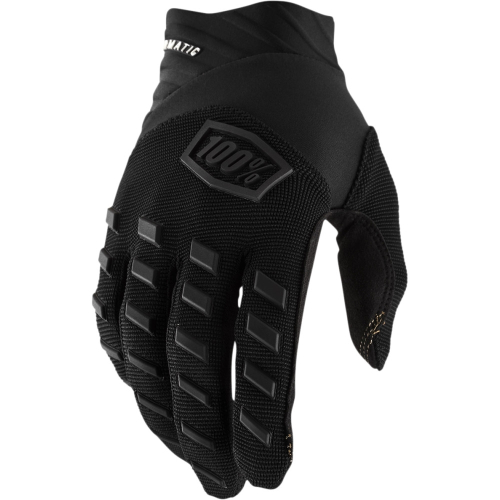 100% - 100% Airmatic Youth Gloves - 10028-376-06 - Black/Charcoal - Large