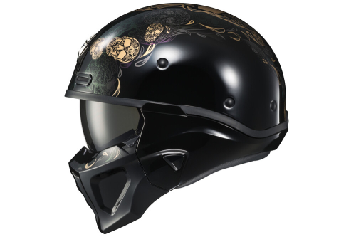 Scorpion - Scorpion Covert X Kavalara Helmet - COX-1036 - Black Gloss - X-Large