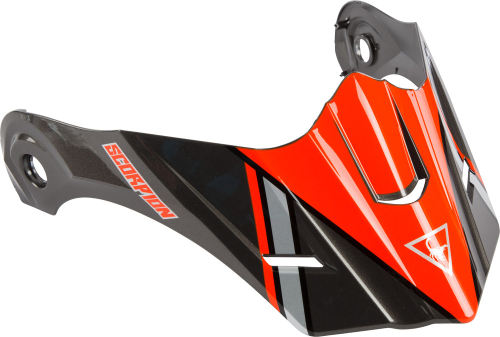 Scorpion - Scorpion Peak Visor for EXO-AT950 Tucson Helmets - Neon Orange/Gray - 52-533-80