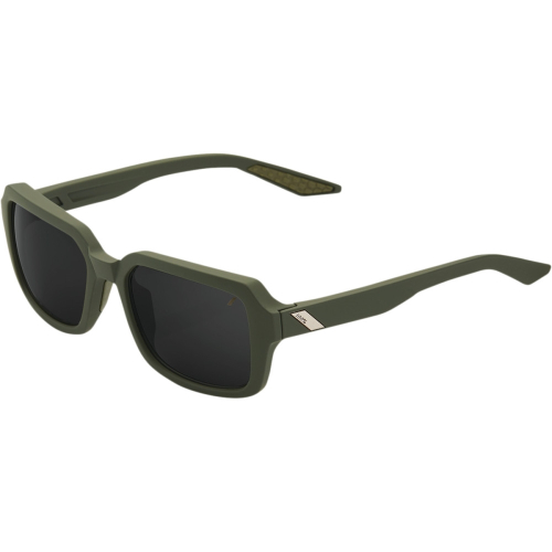 100% - 100% Ridley Sunglasses - 61044-265-01 - Green / Black Lens - OSFM