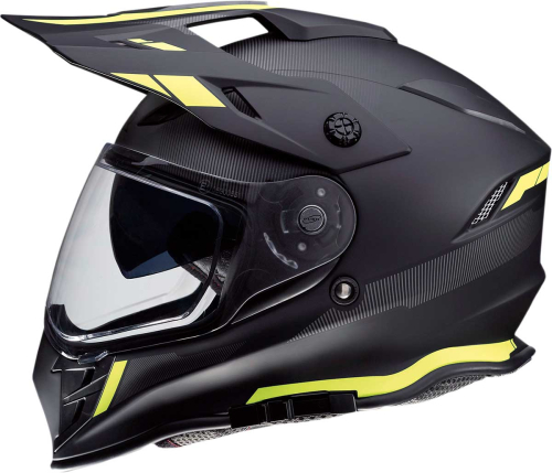 Z1R - Z1R Range Dual Sport Helmet - 0140-0001 - Black/Hi-Viz - X-Small
