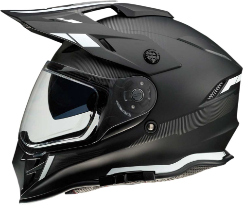 Z1R - Z1R Range Dual Sport Helmet - 0140-0007 - Black/White - X-Small