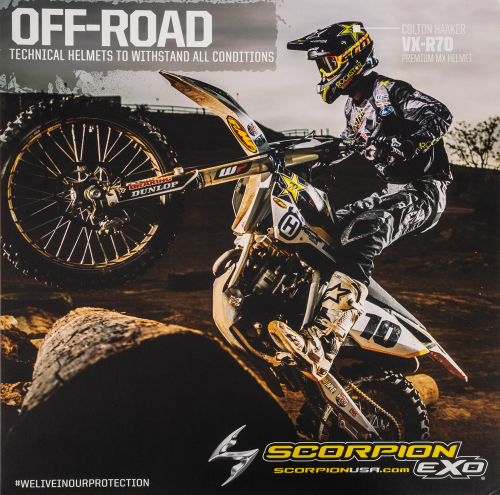 Scorpion - Scorpion Off-Road Foamcore Sign - 52-641