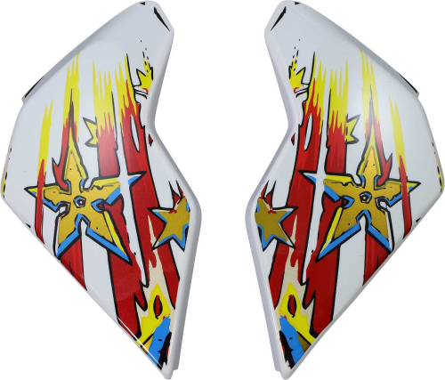 Icon - Icon Side Plate for Airflite Helmets - Freedom Spitter Gold - 0133-1311