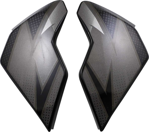Icon - Icon Side Plate for Airflite Helmets - Ultrabolt Black - 0133-1303
