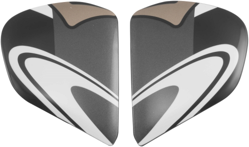 Arai Helmets - Arai Helmets Shield Cover Set for Corsair-X Helmets - Red - 025520