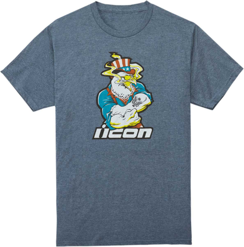 Icon - Icon Freedom Spitter T-Shirt - 3030-21009 - Gray - Medium