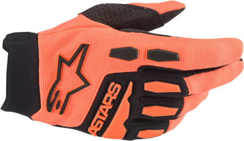 Alpinestars - Alpinestars Full Bore Gloves - 3563622-41-2X - Orange/Black - 2XL