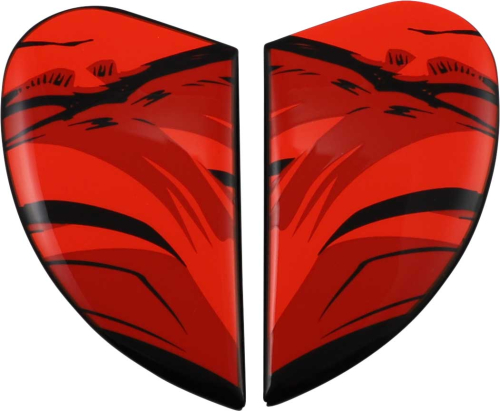 Icon - Icon Side Plate for Airform Helmets - Manikr Red - 0133-1300