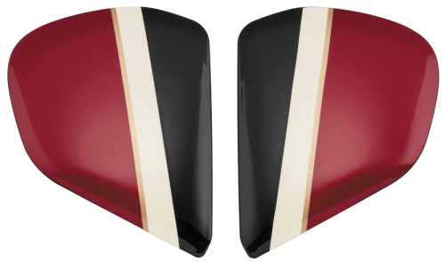 Arai Helmets - Arai Helmets Shield Cover Set for Defiant-X Helmets - Outline Red - 025492