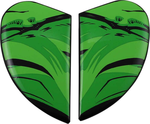 Icon - Icon Side Plate for Airform Helmets - Manikr Green - 0133-1299